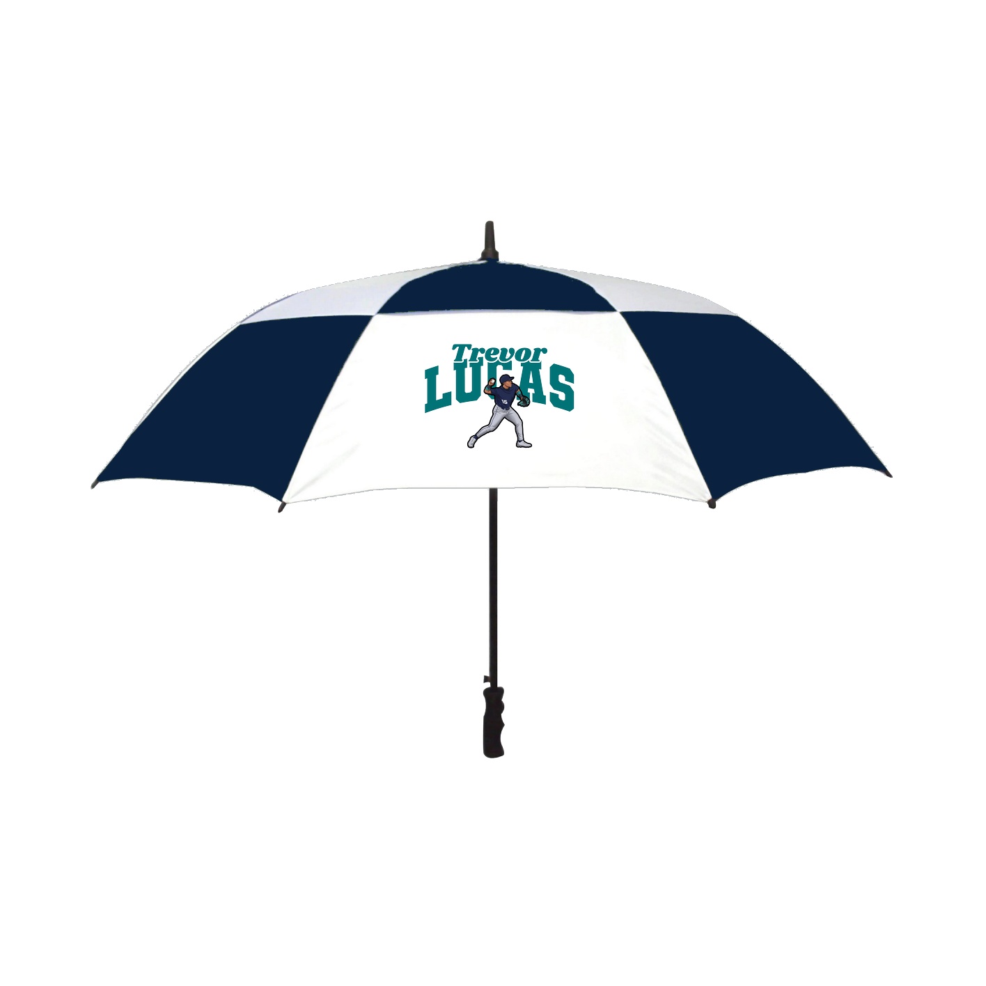 Golf Umbrella — Signature Arch in Navy