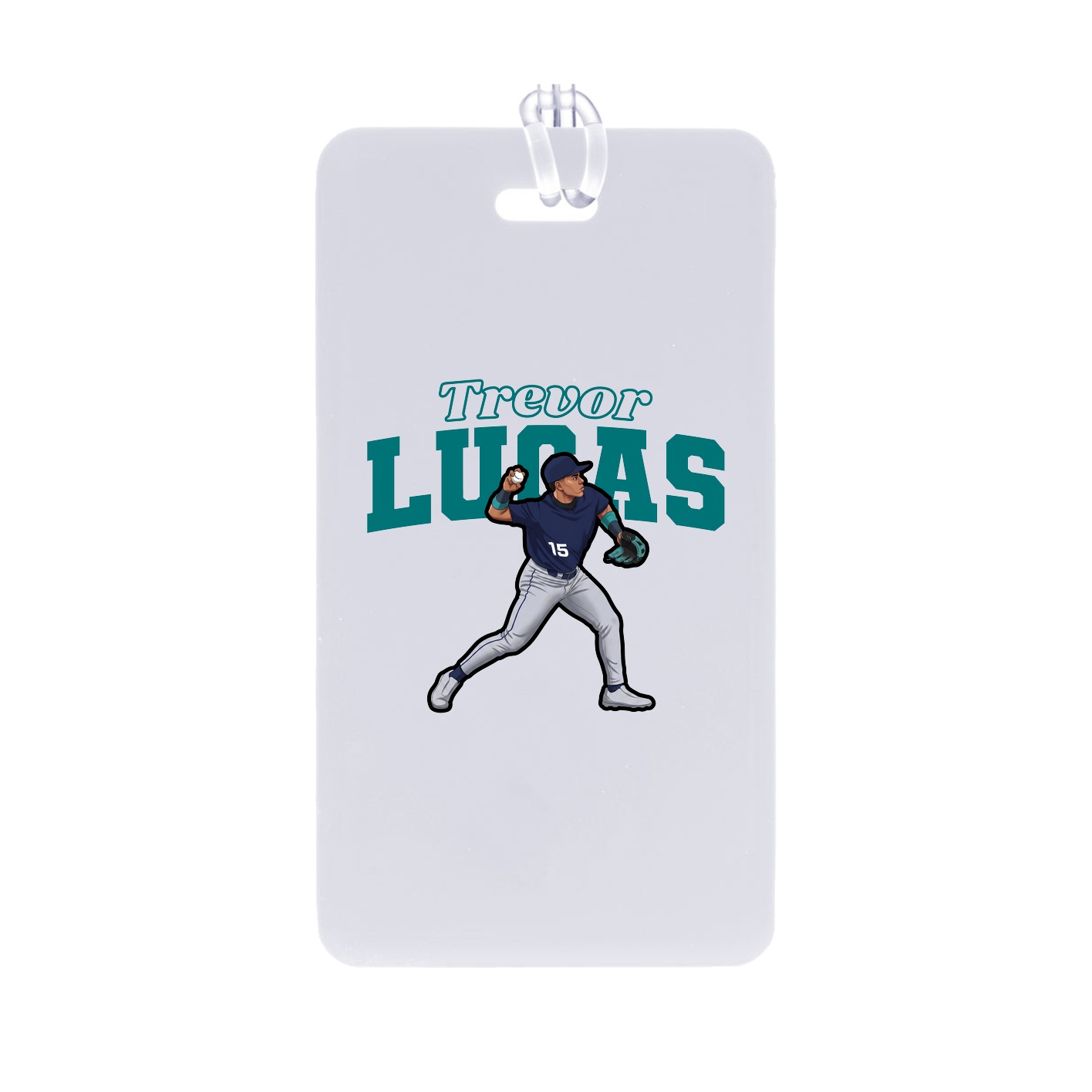Bag Tag — Name Arch in Classic
