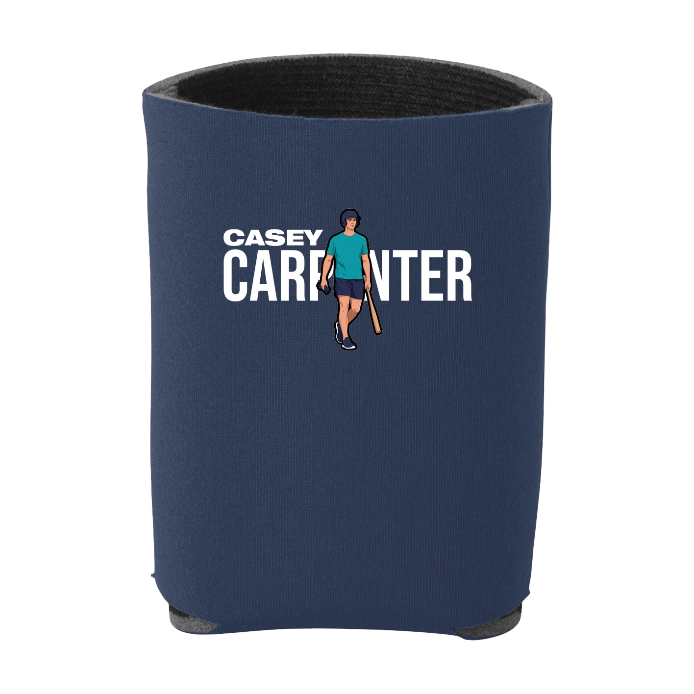 Can Holder — Player Name in Navy