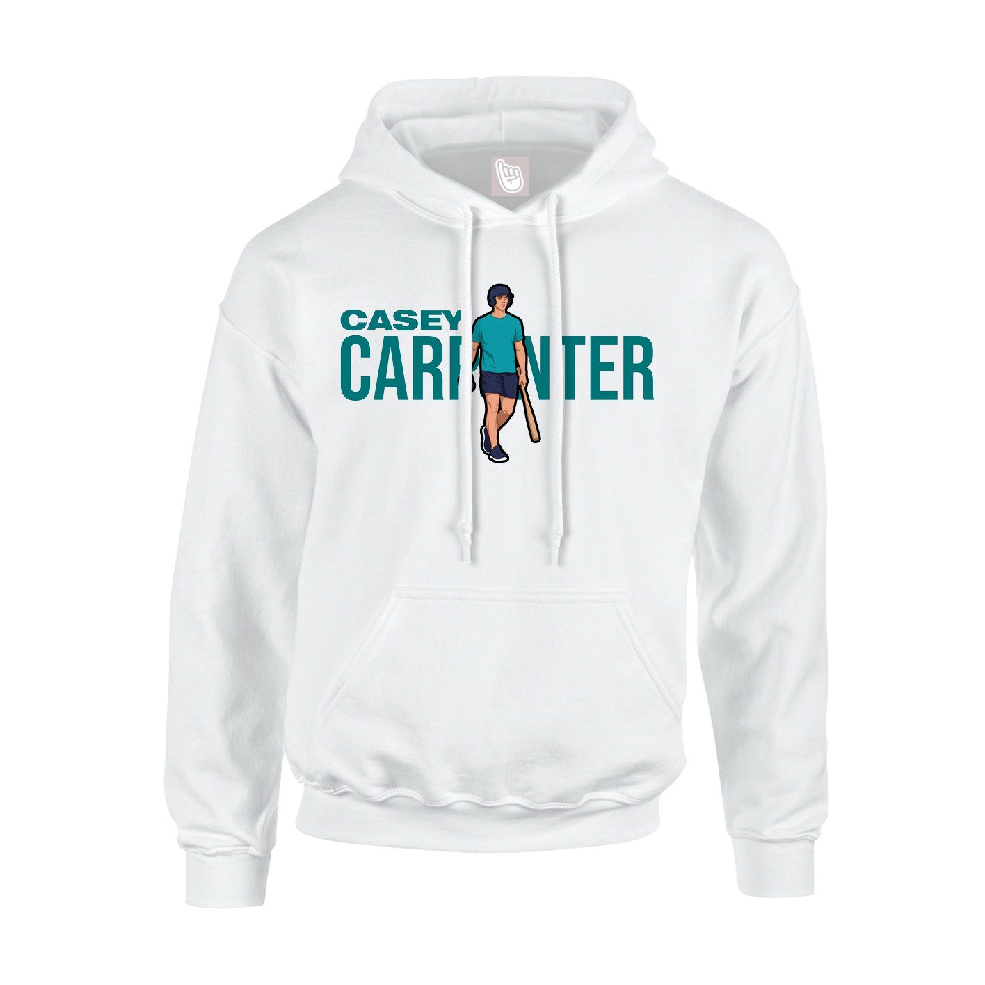 Hoodie — Player Name in White