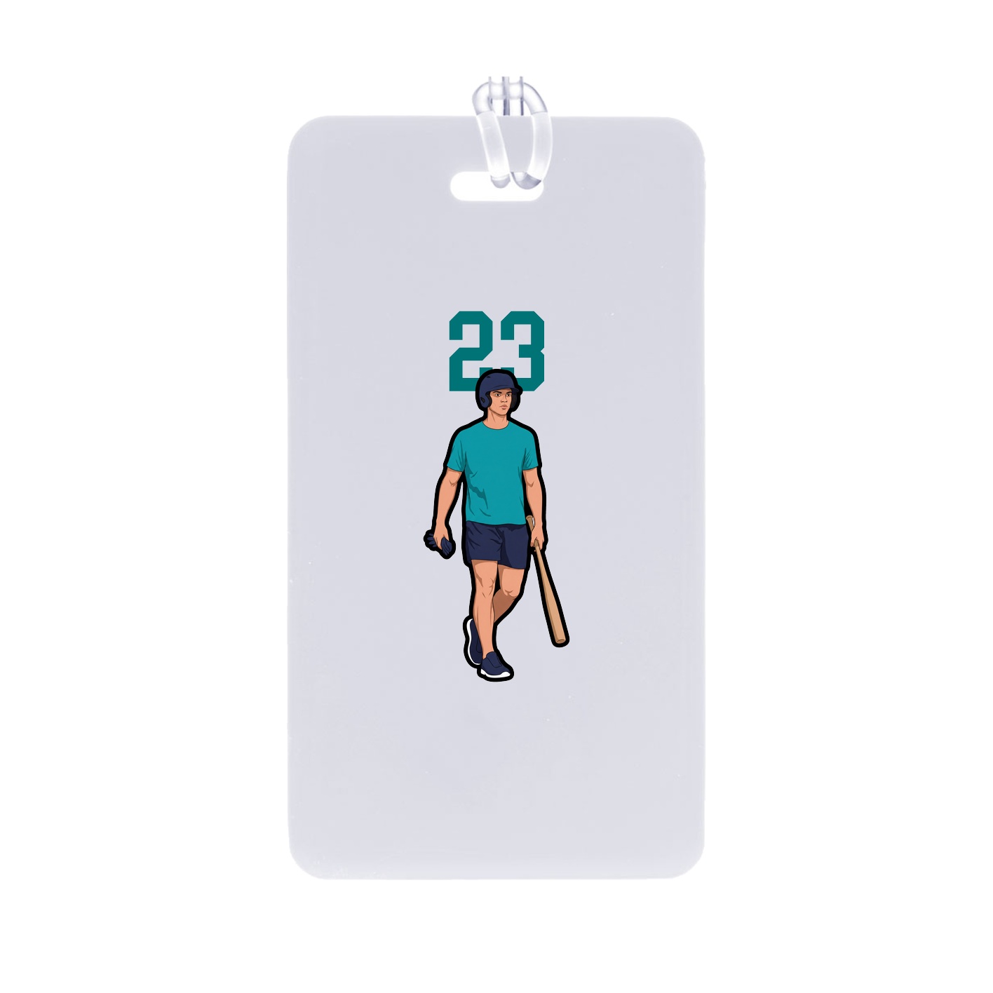 Bag Tag — Number Top in Classic