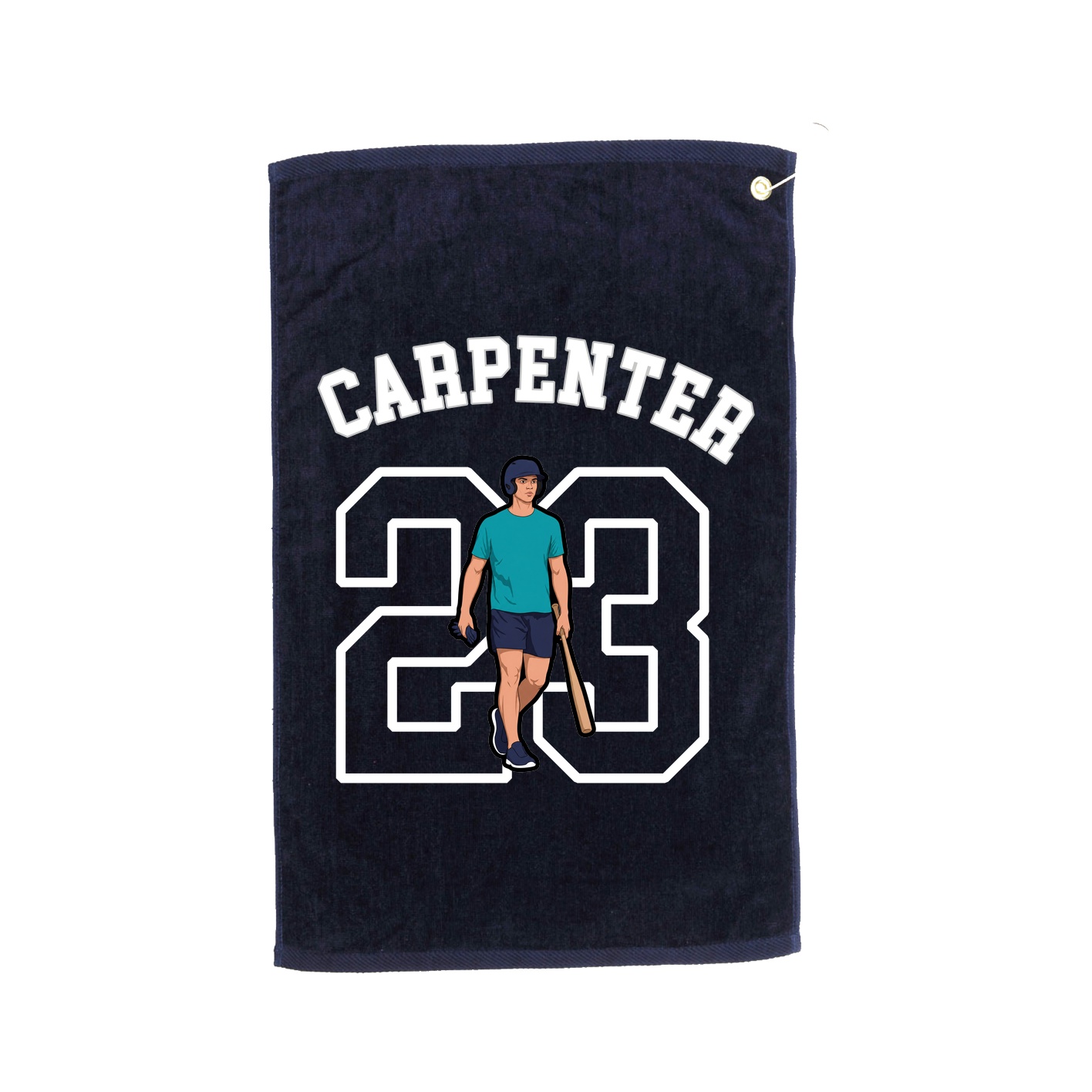Golf Towel — Shirsey Arch in Navy
