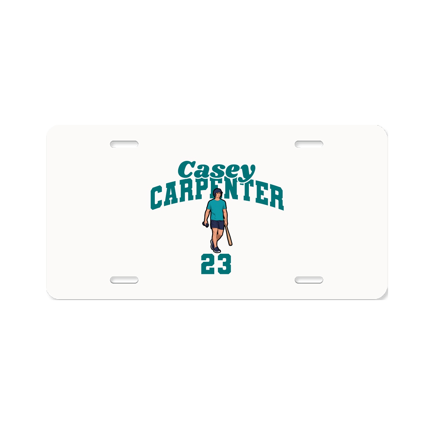 License Plate — Signature Arch in Classic