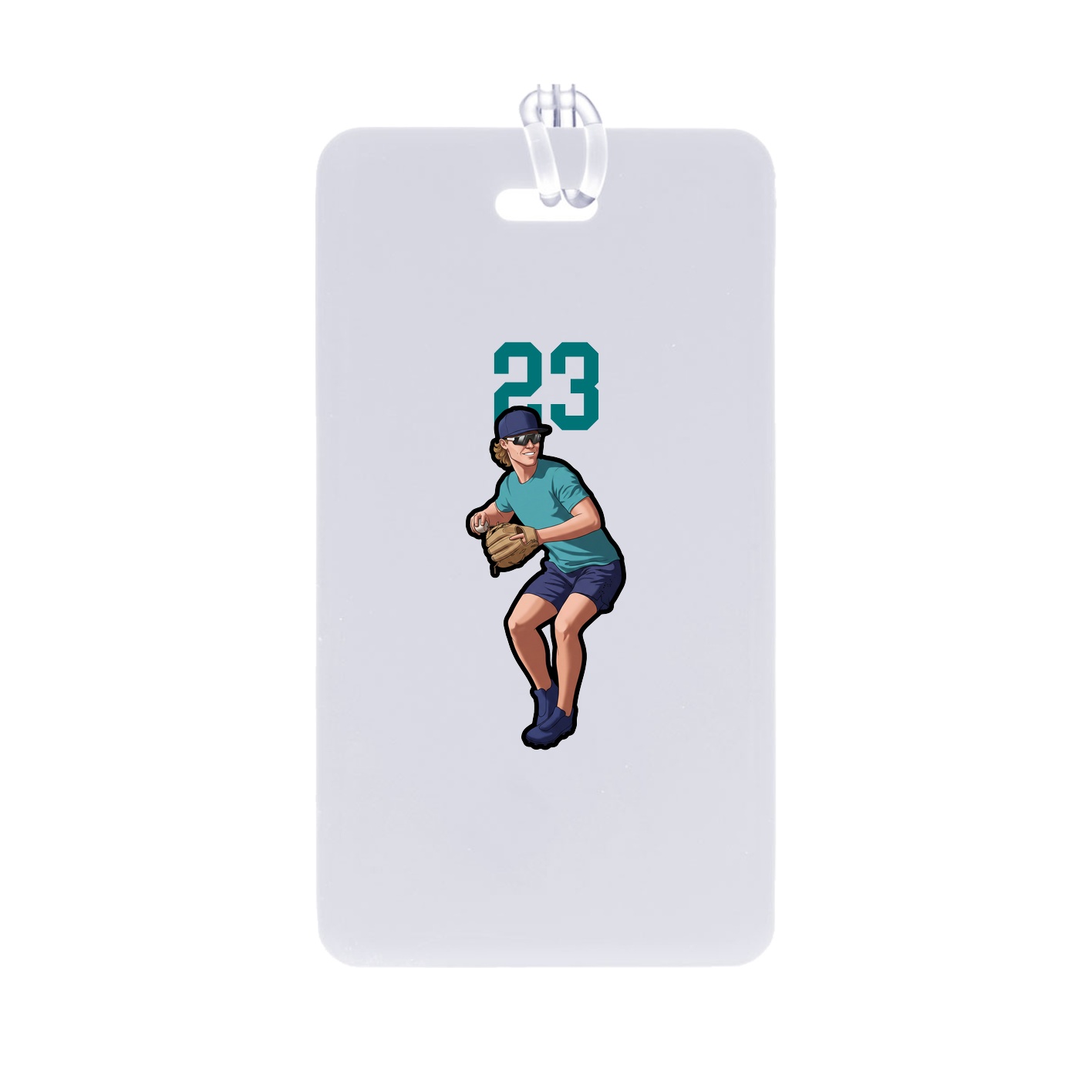 Bag Tag — Number Top in Classic