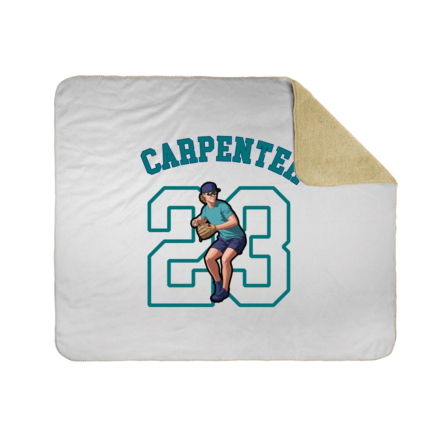 Throw Blanket — Shirsey Arch in White