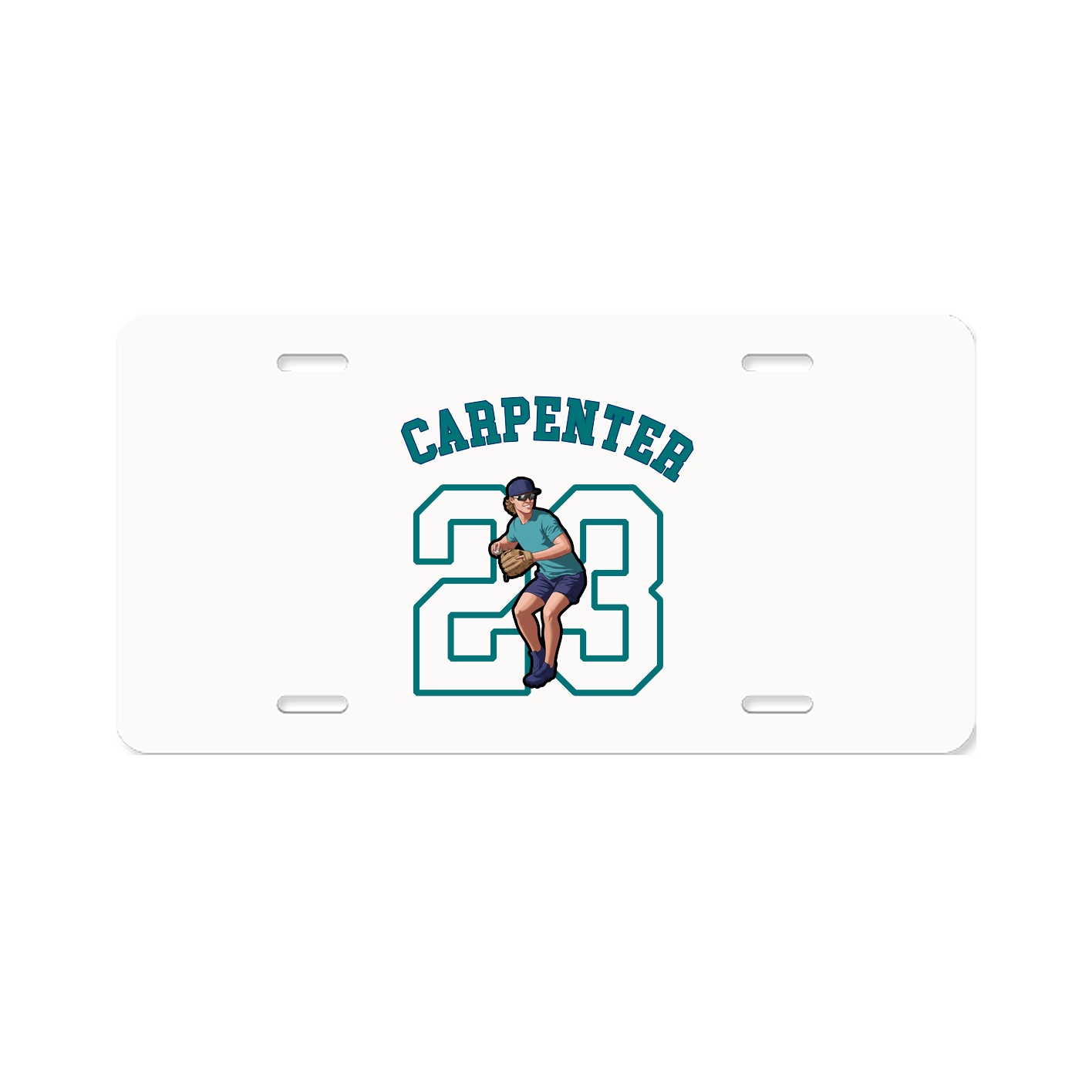 License Plate — Shirsey Arch in Classic