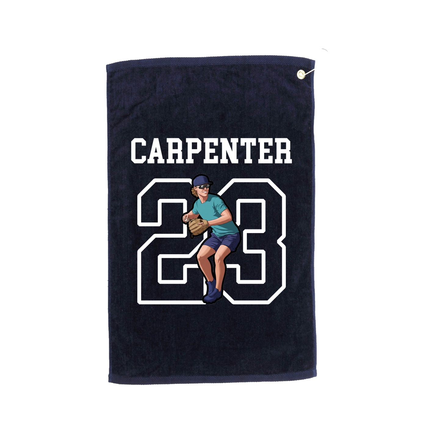Golf Towel — Shirsey in Navy
