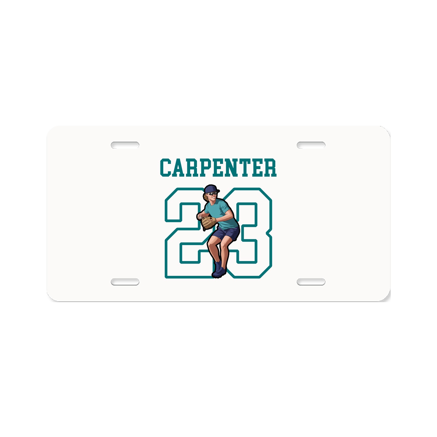 License Plate — Shirsey in Classic