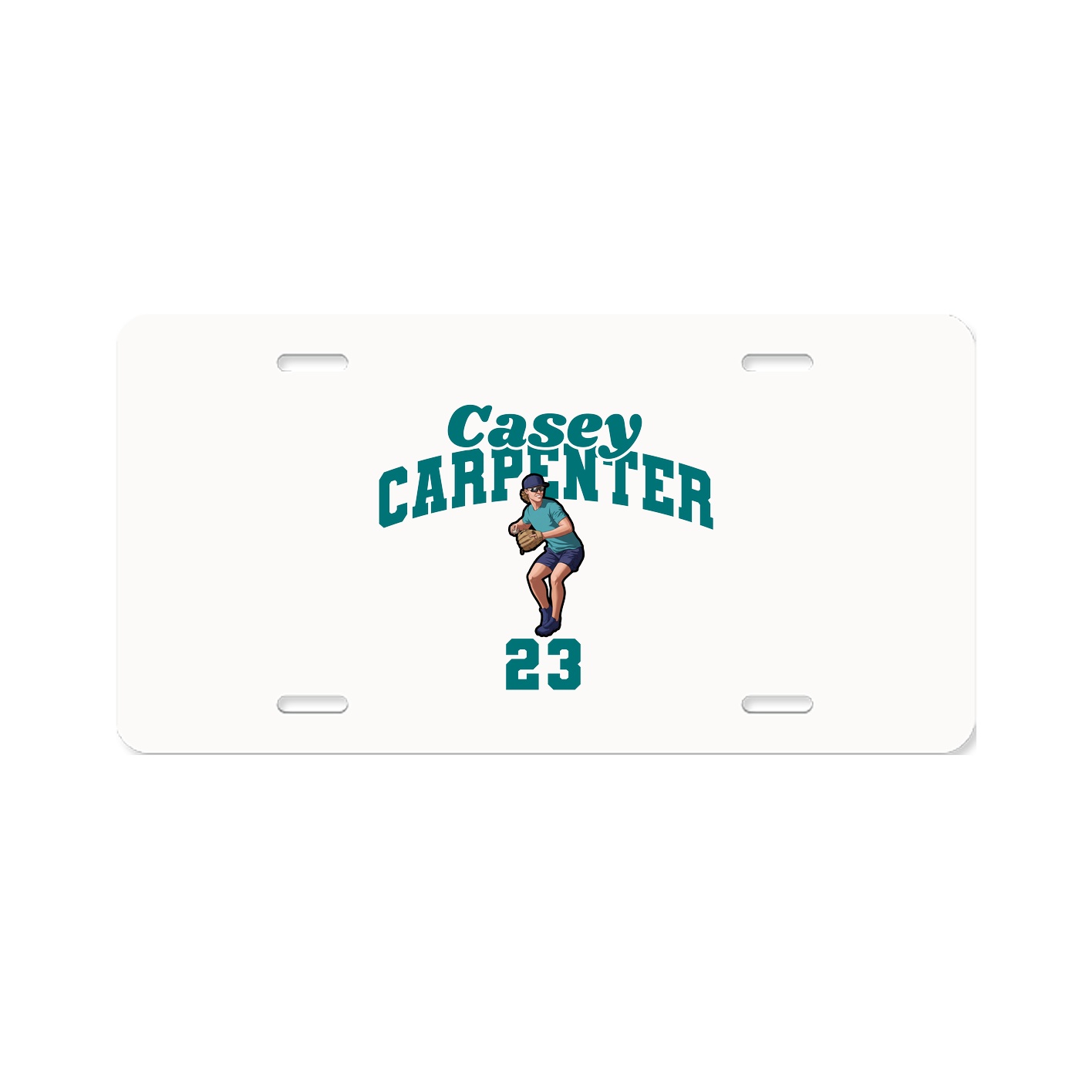 License Plate — Signature Arch in Classic
