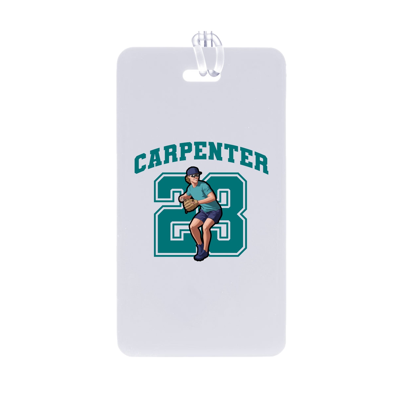 Bag Tag — Number in Classic