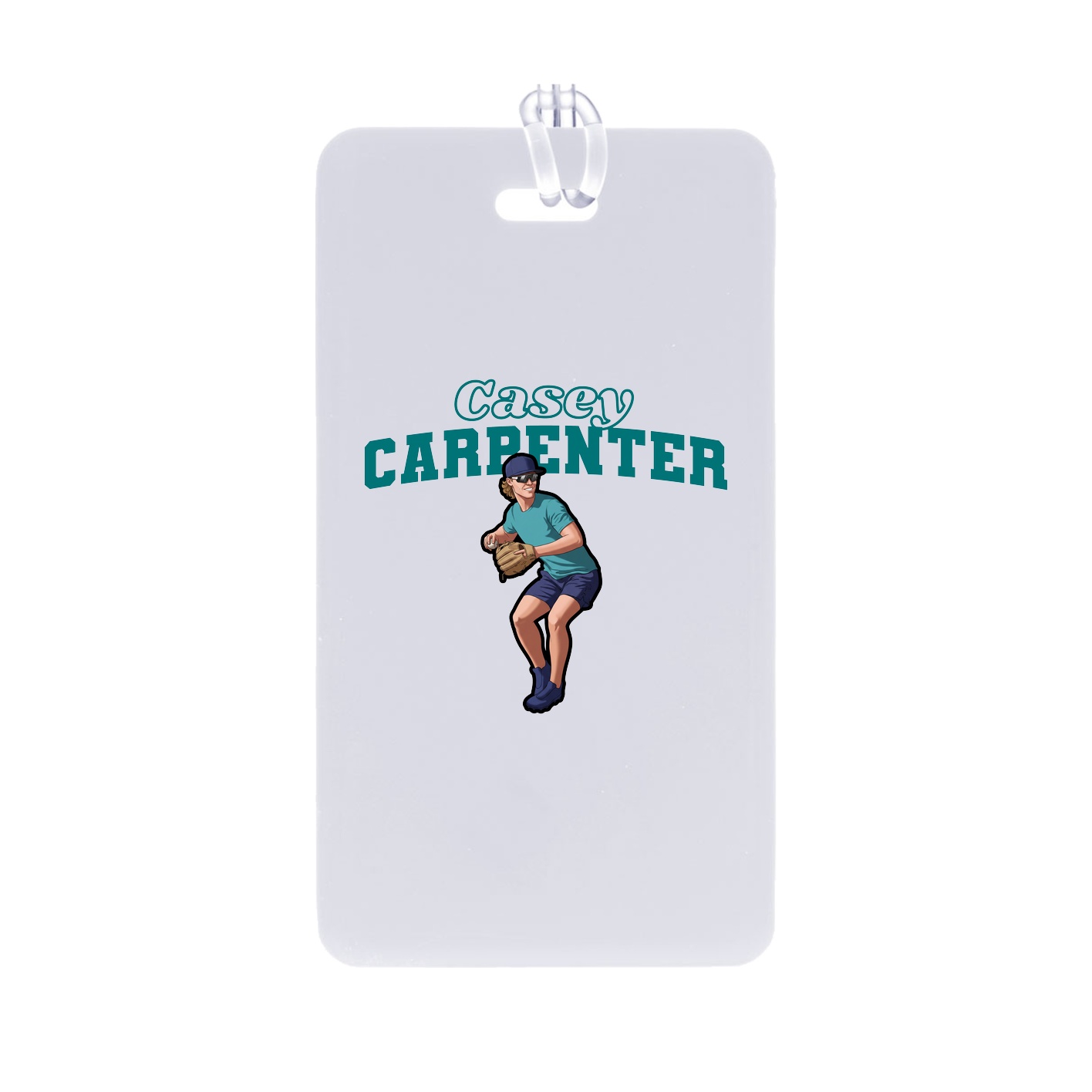 Bag Tag — Name Arch in Classic