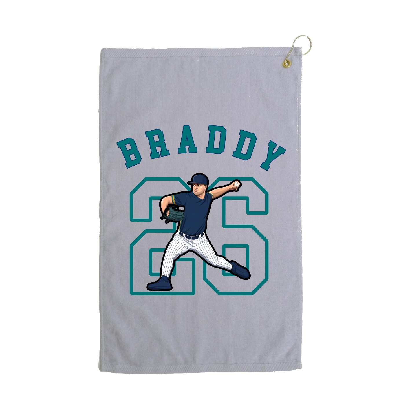 Golf Towel — Shirsey Arch in Grey