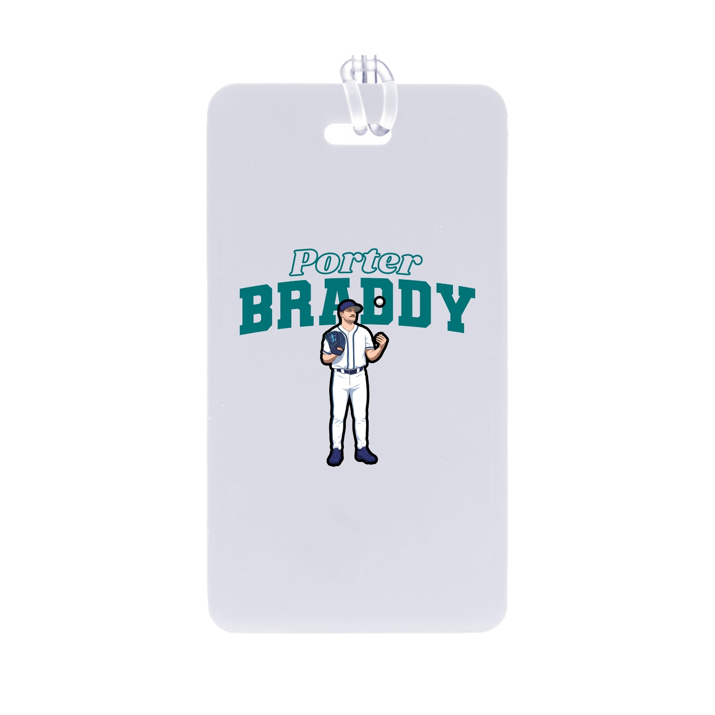 Bag Tag — Name Arch in Classic