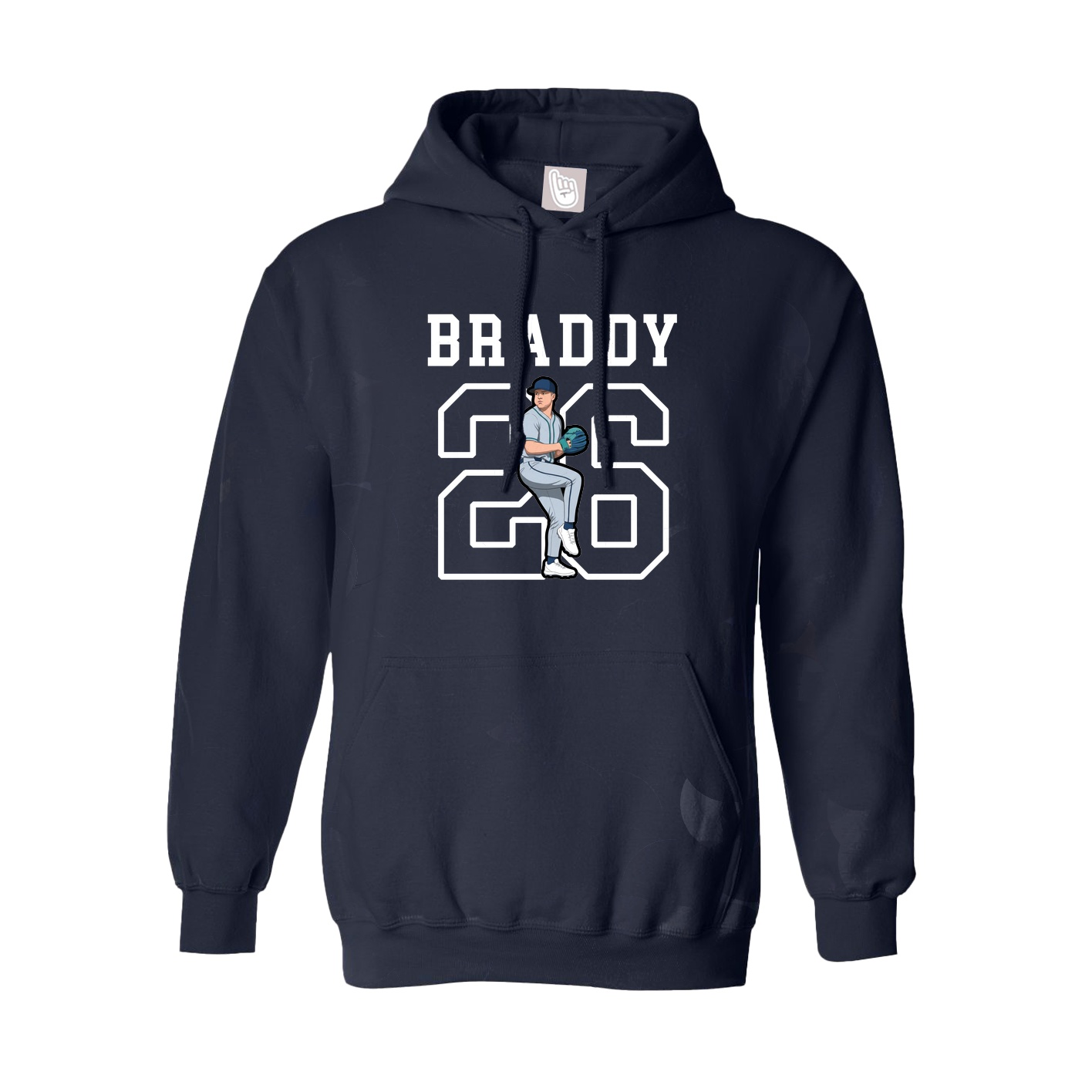 Youth Hoodie — Shirsey in Navy