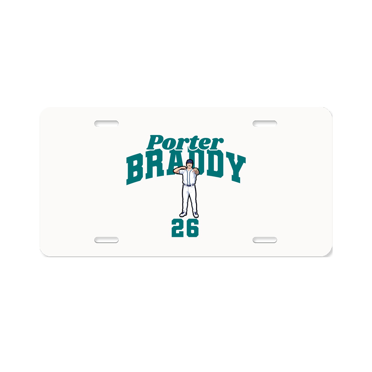 License Plate — Signature Arch in Classic