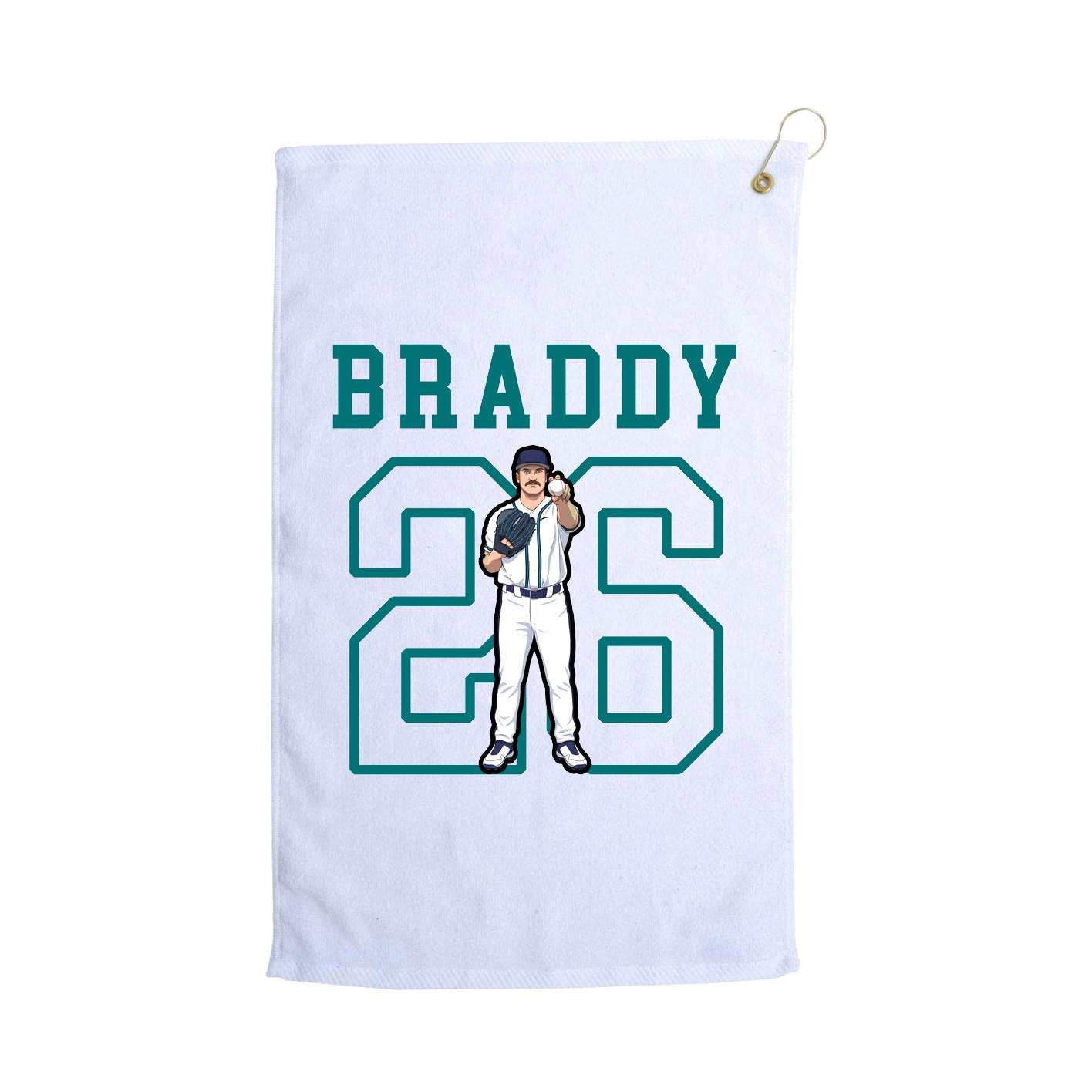 Golf Towel — Shirsey in White