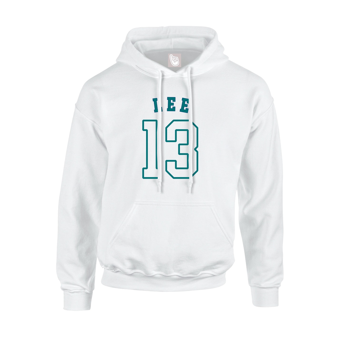 Hoodie — Shirsey Arch in White