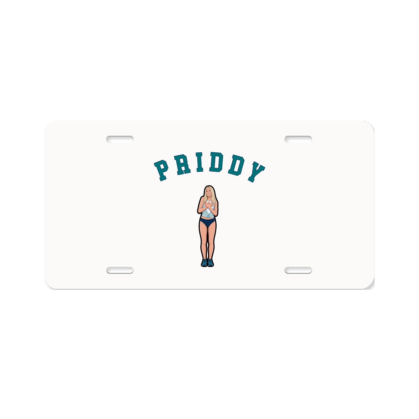 License Plate — Shirsey Arch in Classic