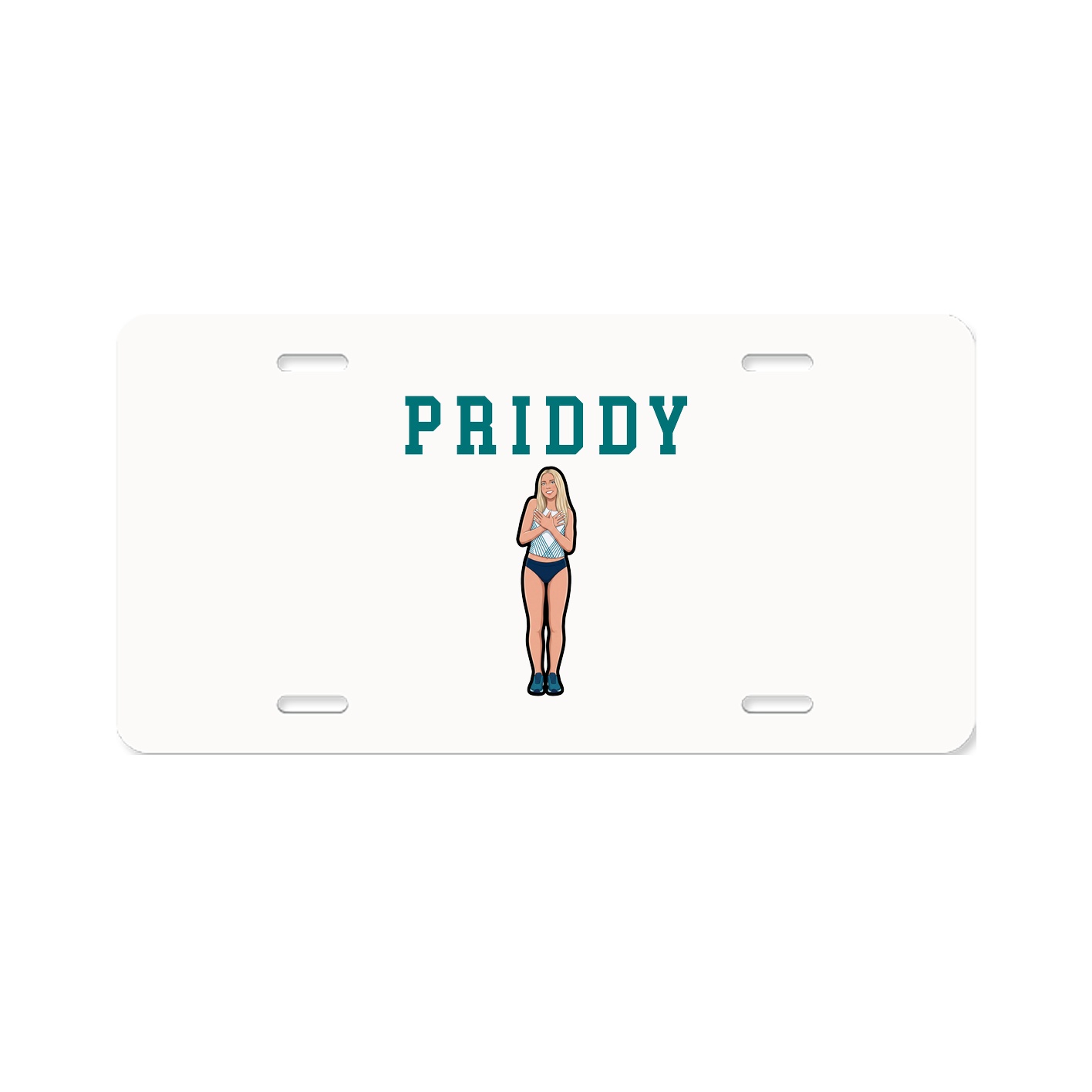 License Plate — Shirsey in Classic