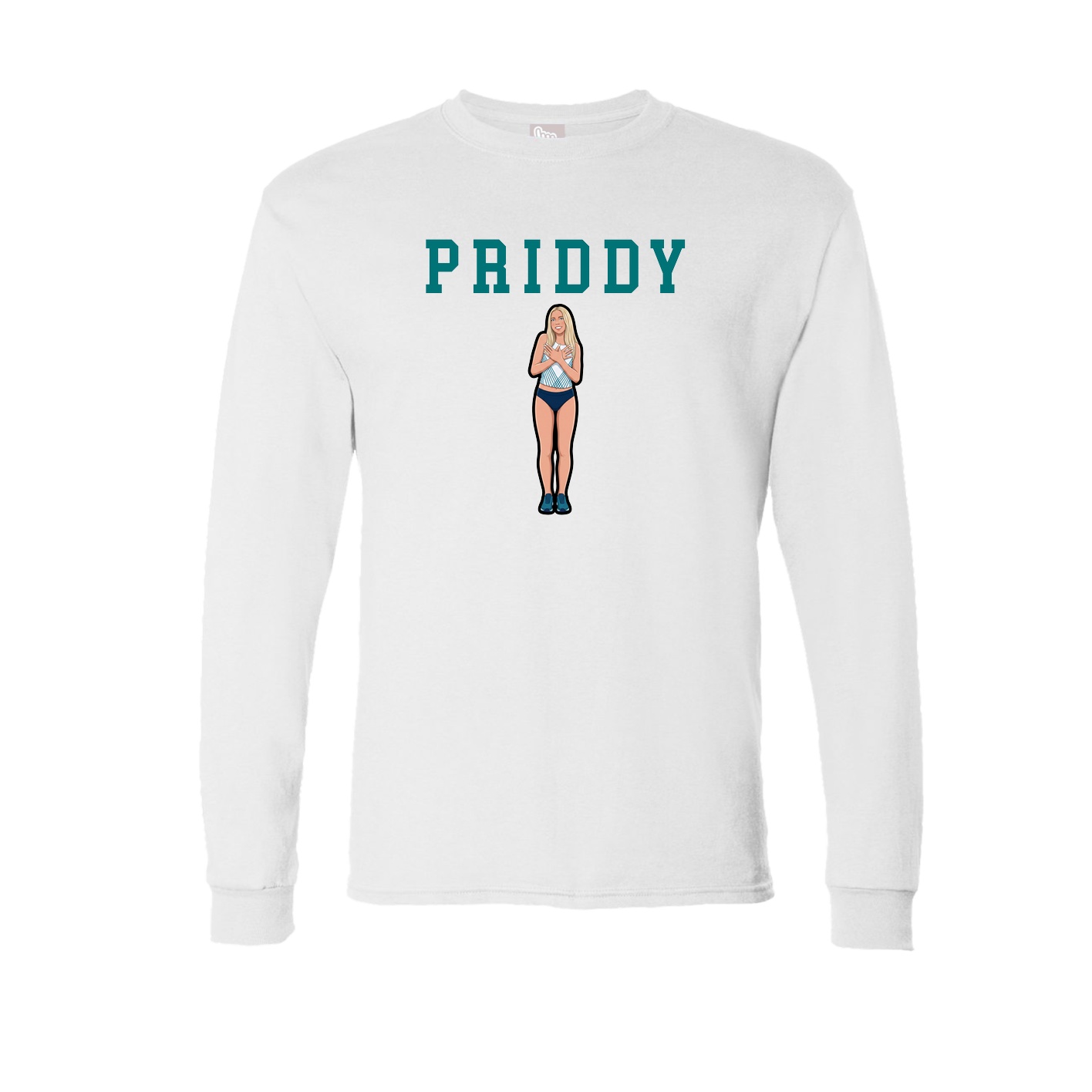 Long Sleeve Tee — Shirsey in White