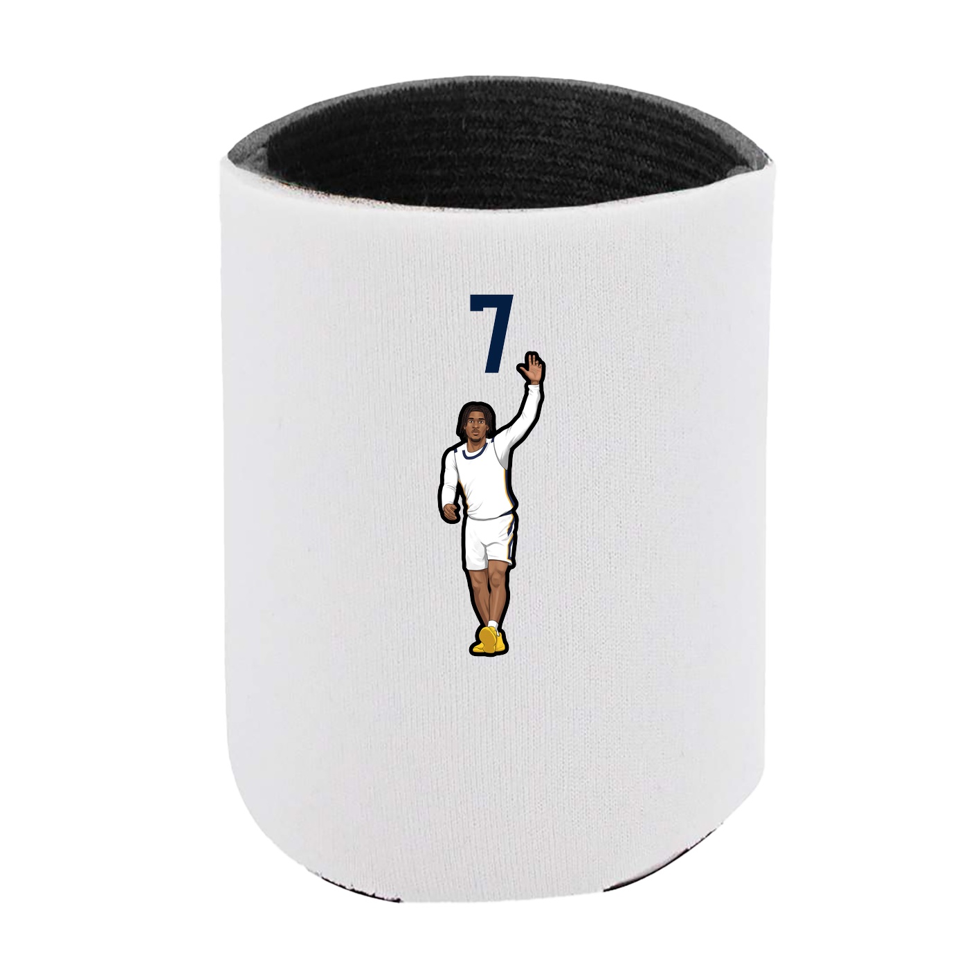 Can Holder — Number Top in White