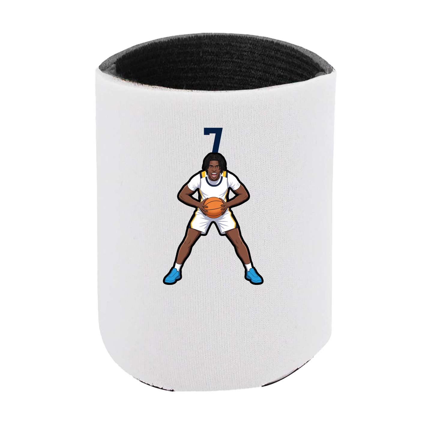 Can Holder — Number Top in White