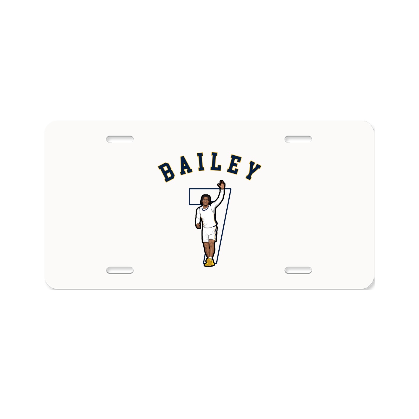 License Plate — Shirsey Arch in Classic