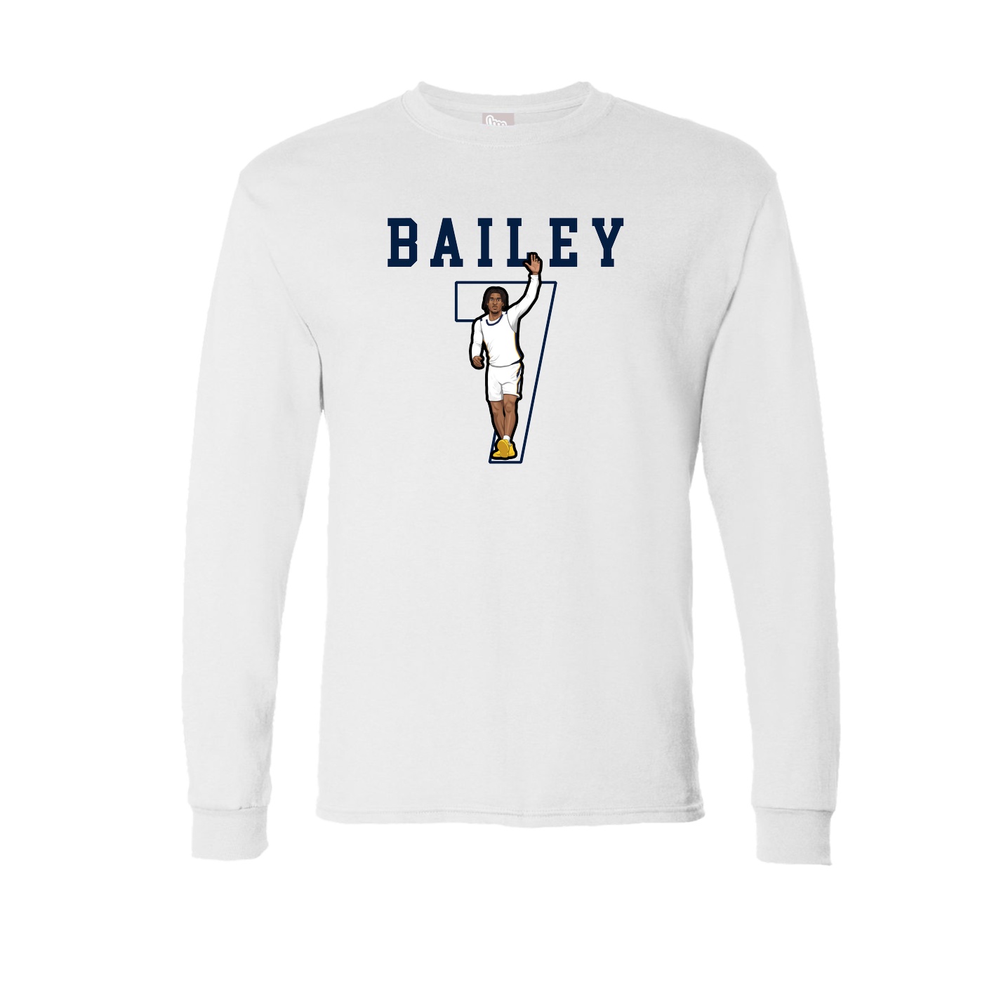 Long Sleeve Tee — Shirsey in White