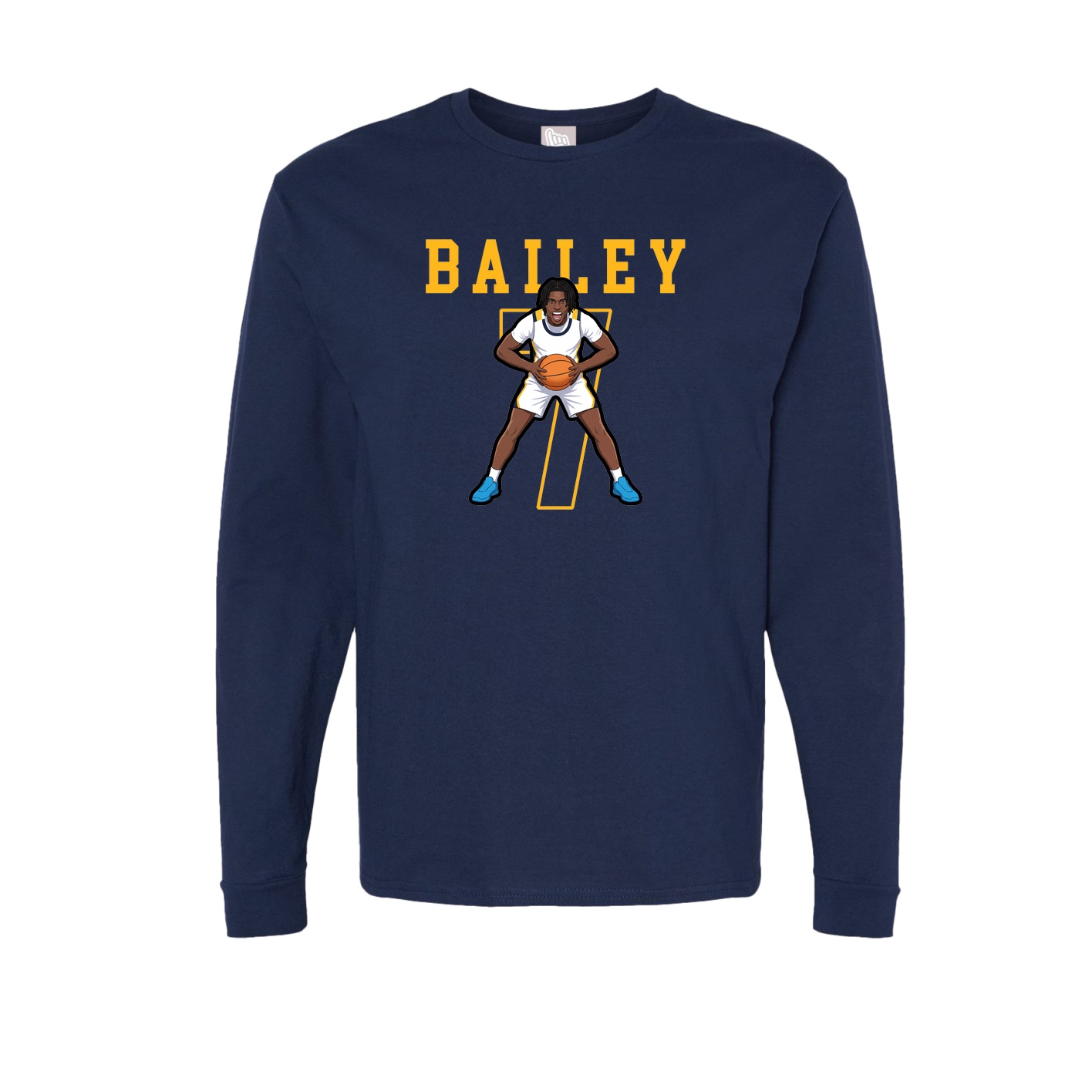 Long Sleeve Tee — Shirsey in Navy