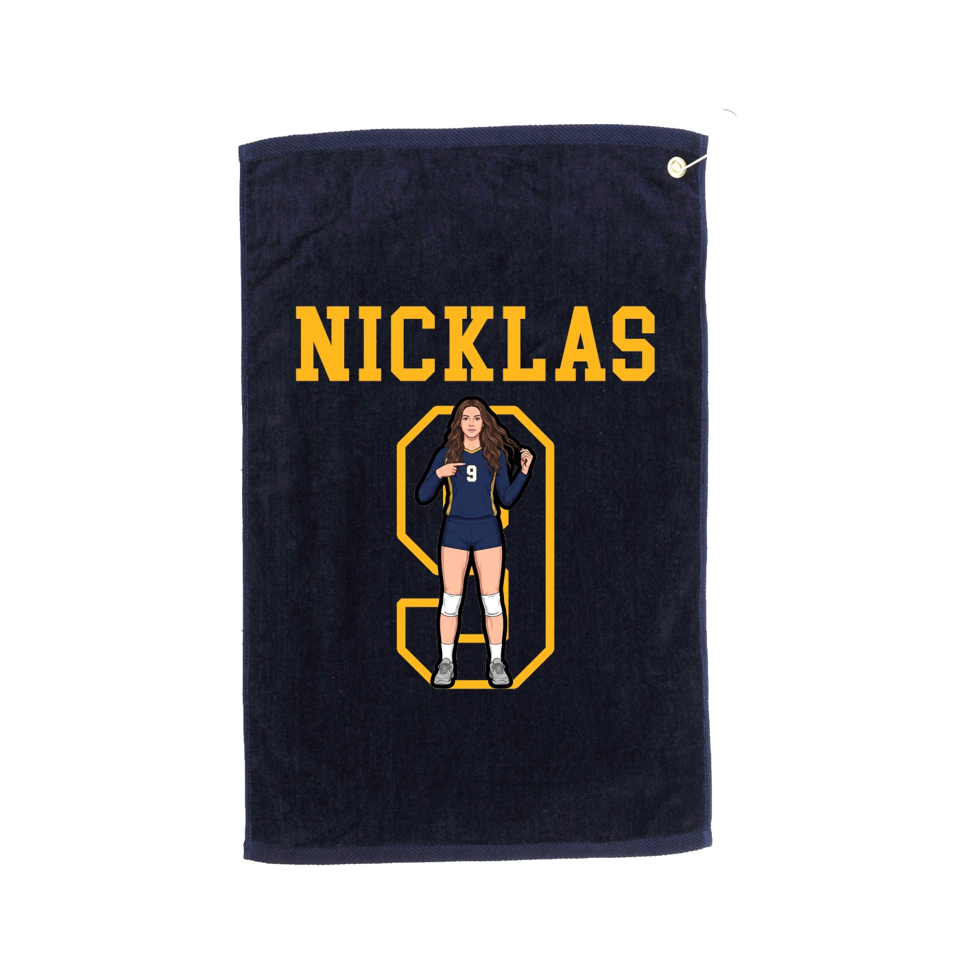 Golf Towel — Shirsey in Navy