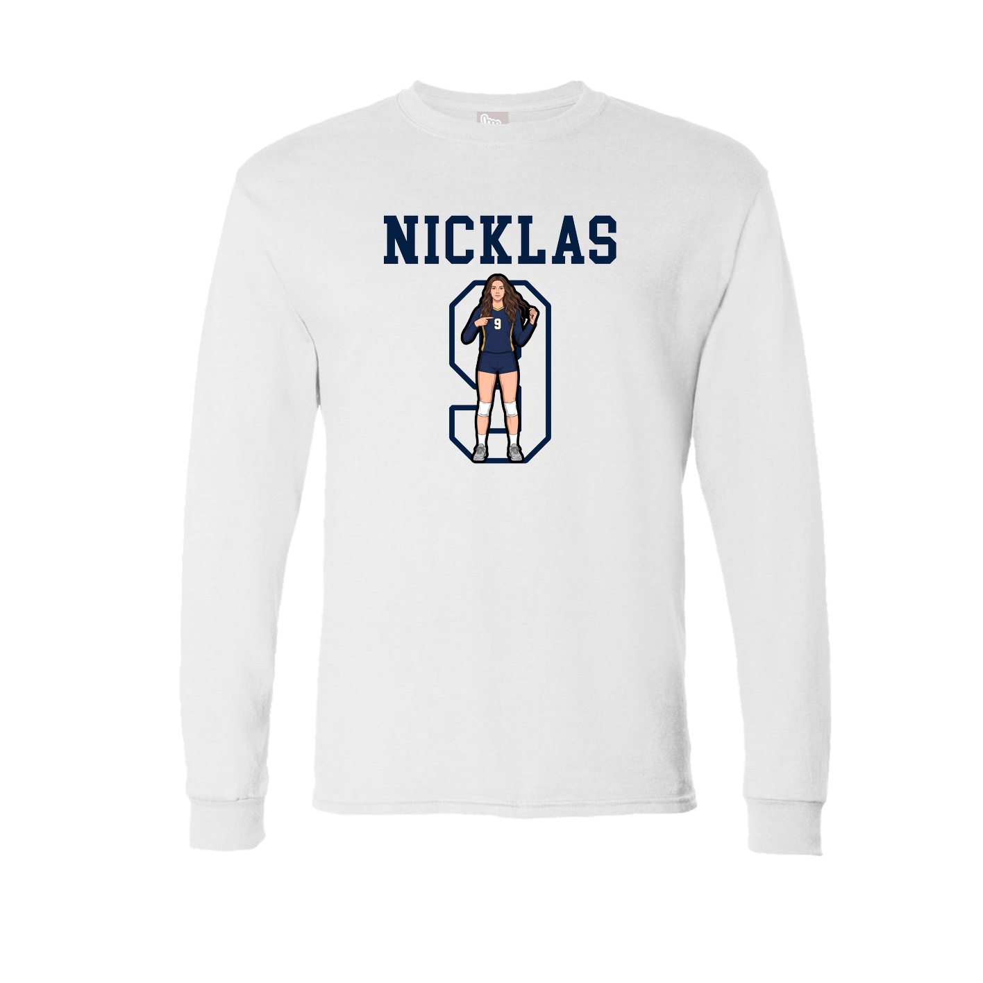 Long Sleeve Tee — Shirsey in White