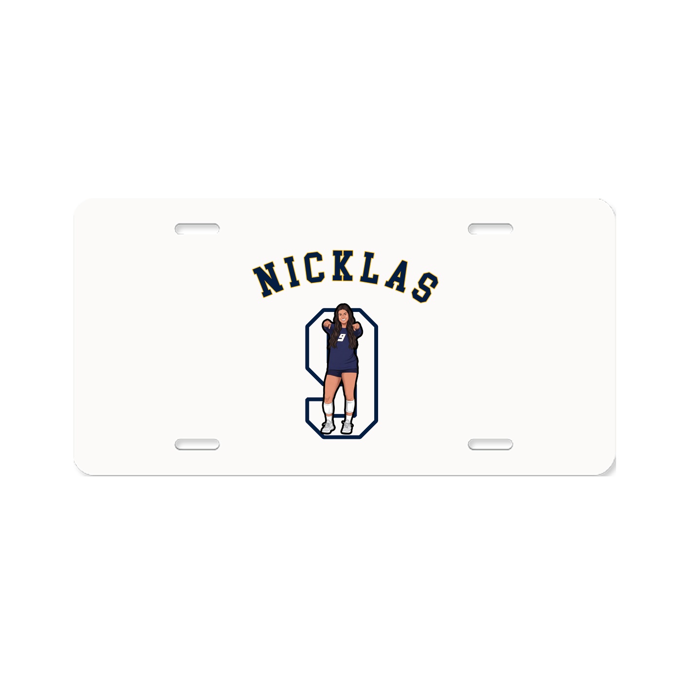 License Plate — Shirsey Arch in Classic