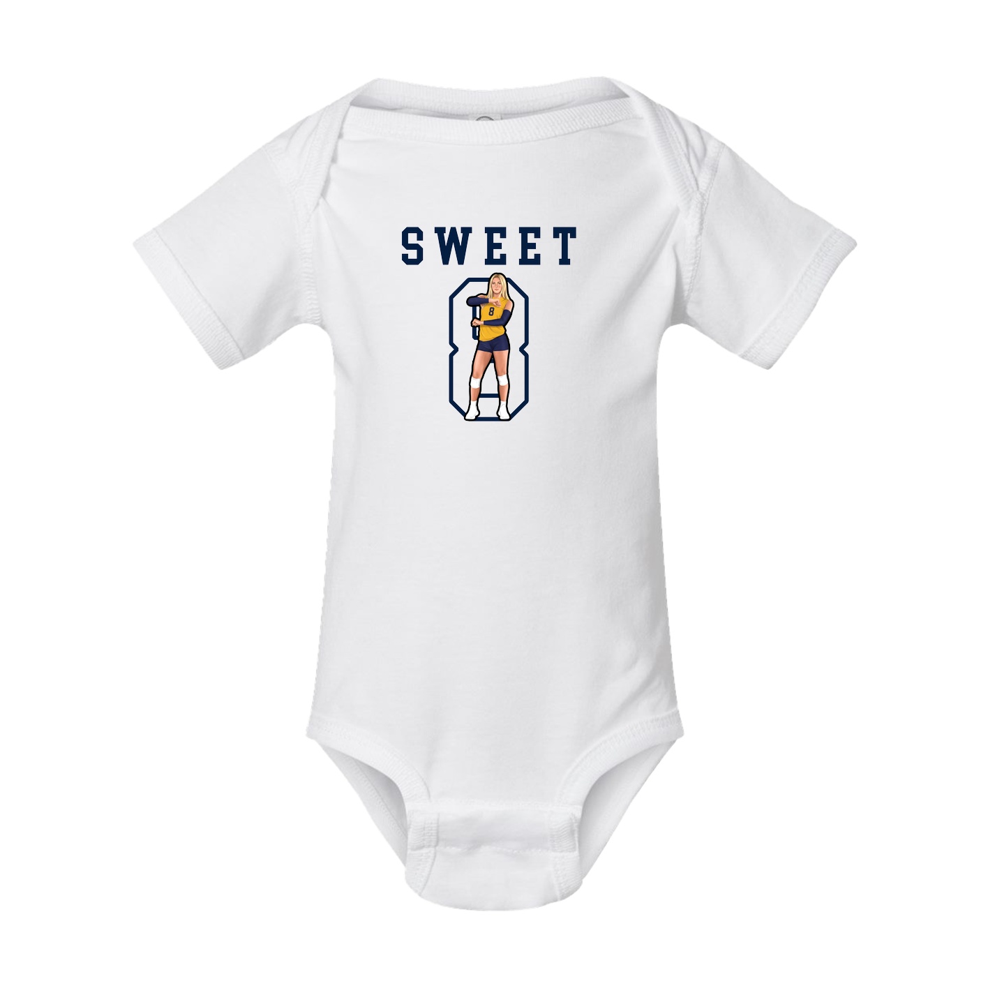 Baby Onesie — Shirsey in White