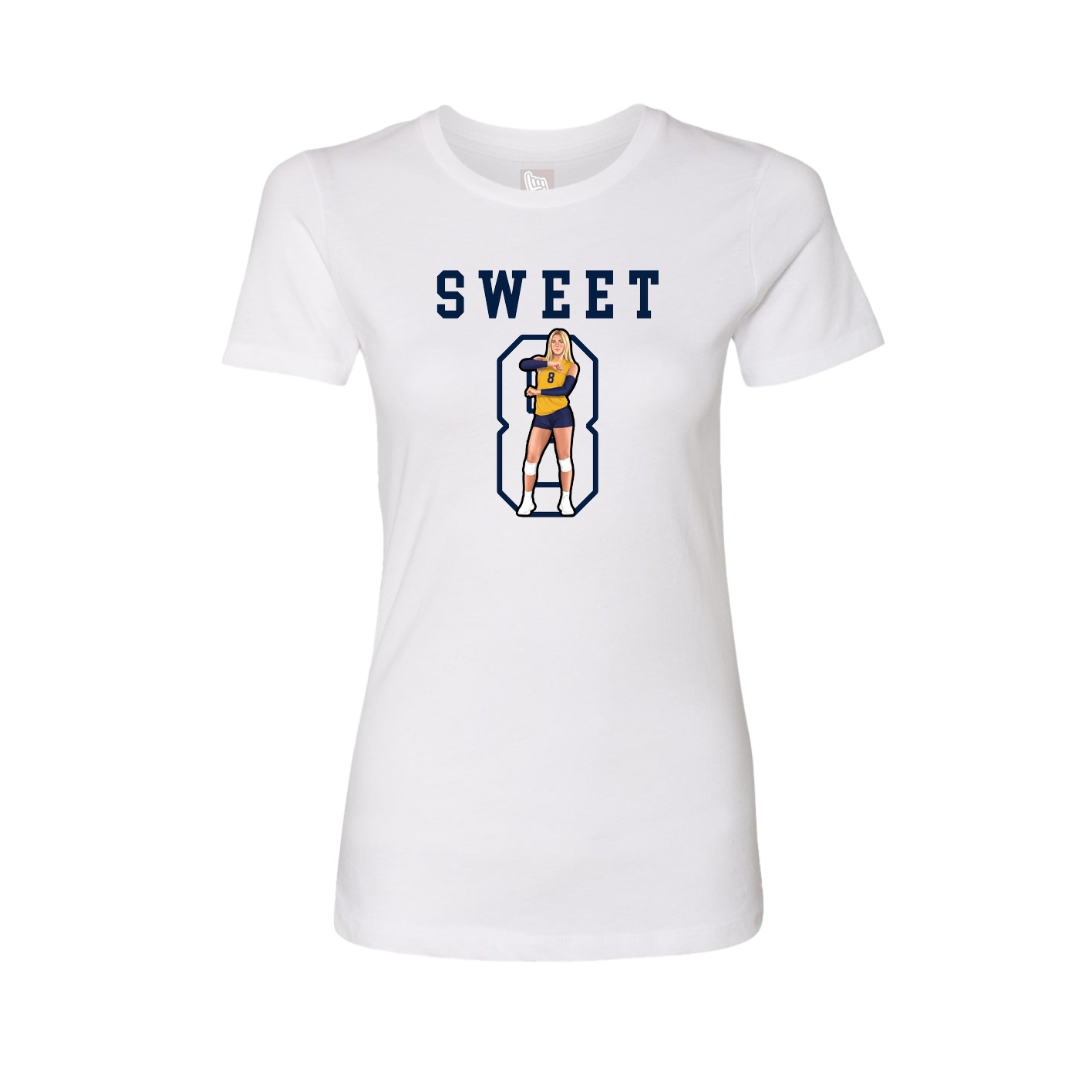 Fitted Women's Tee — Shirsey in White