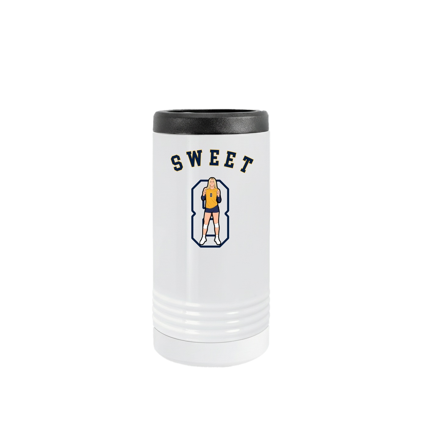 Slim Beverage Holder — Shirsey Arch in White