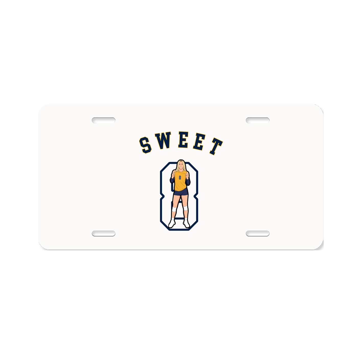 License Plate — Shirsey Arch in Classic