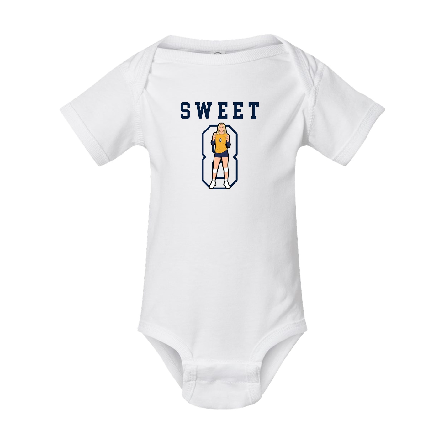 Baby Onesie — Shirsey in White