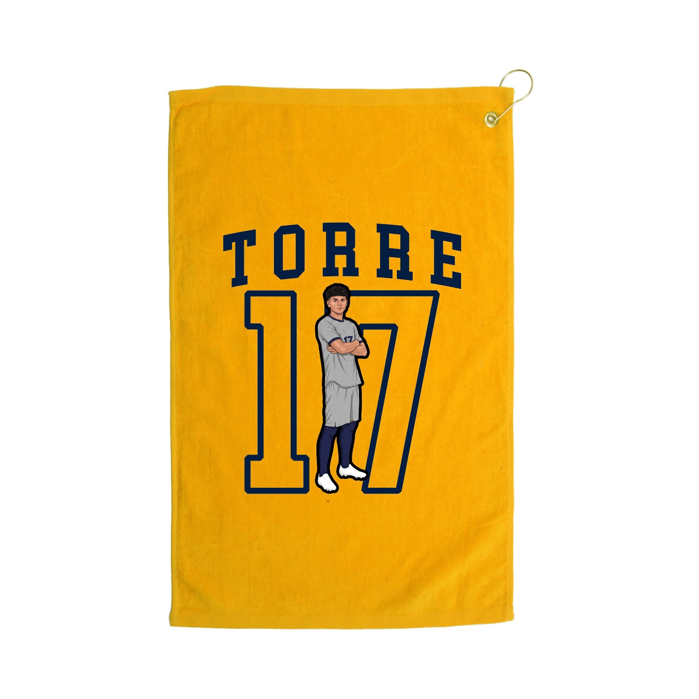 Golf Towel — Shirsey in Gold