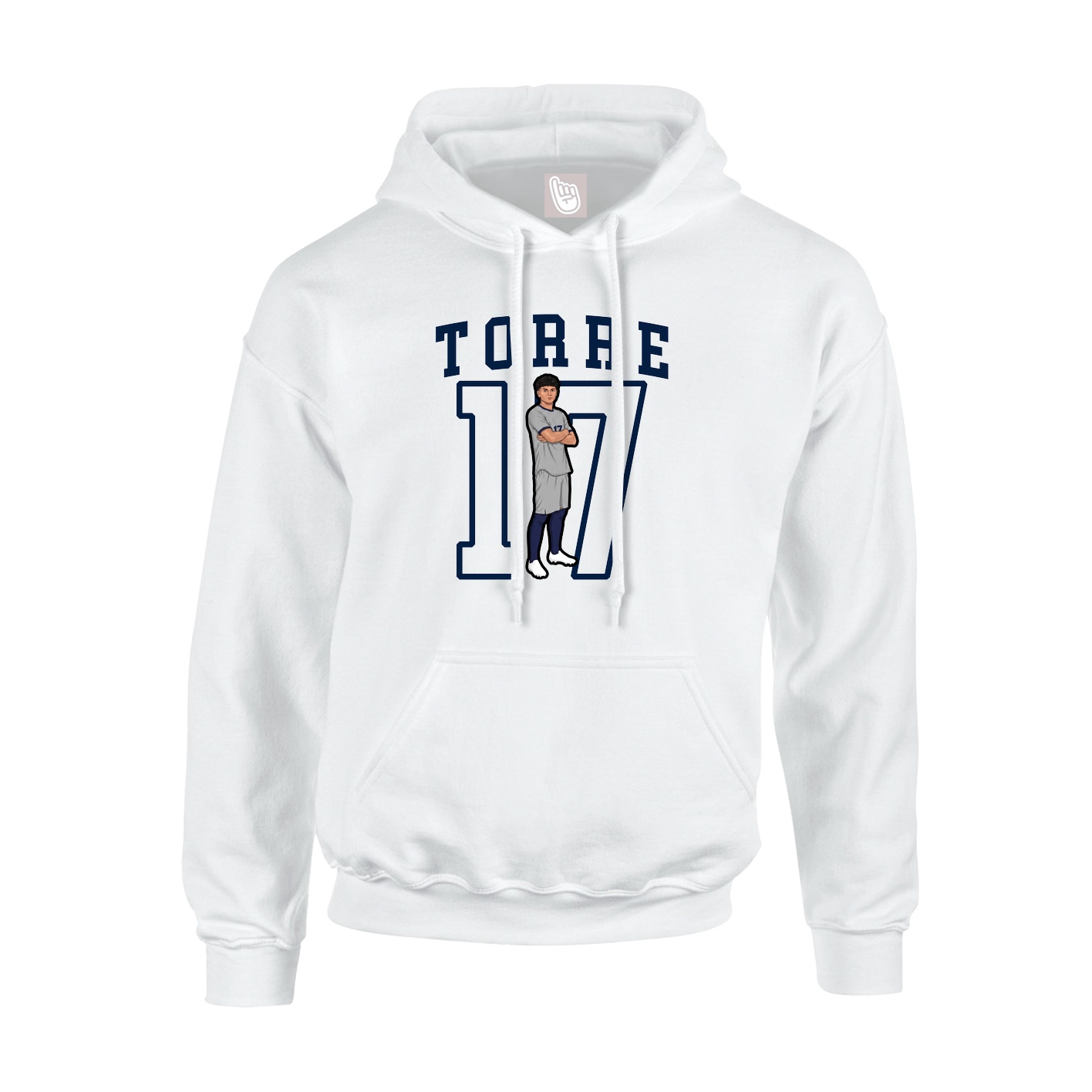 Youth Hoodie — Shirsey in White