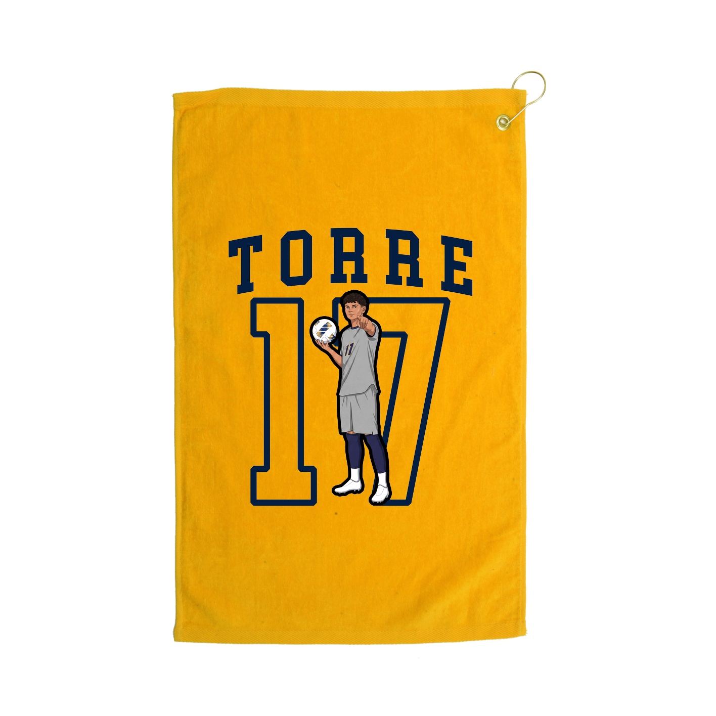 Golf Towel — Shirsey in Gold