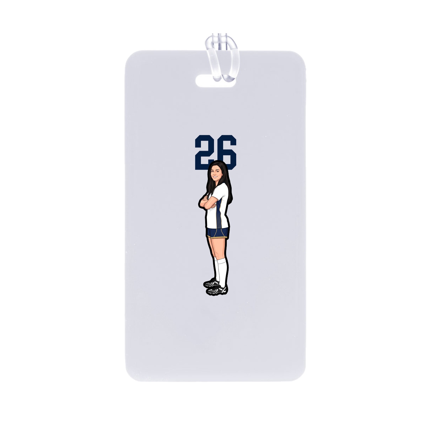 Bag Tag — Number Top in Classic