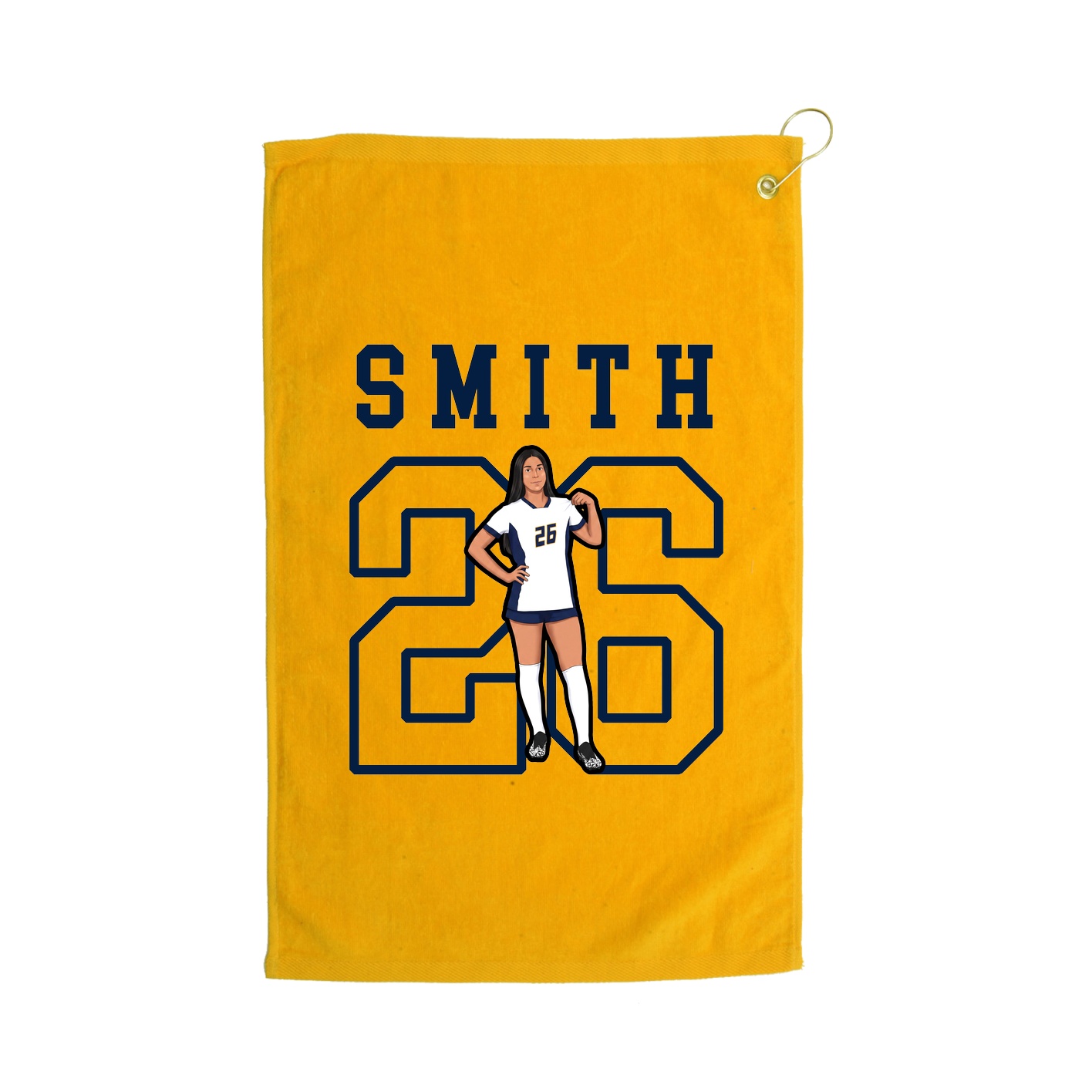 Golf Towel — Shirsey in Gold