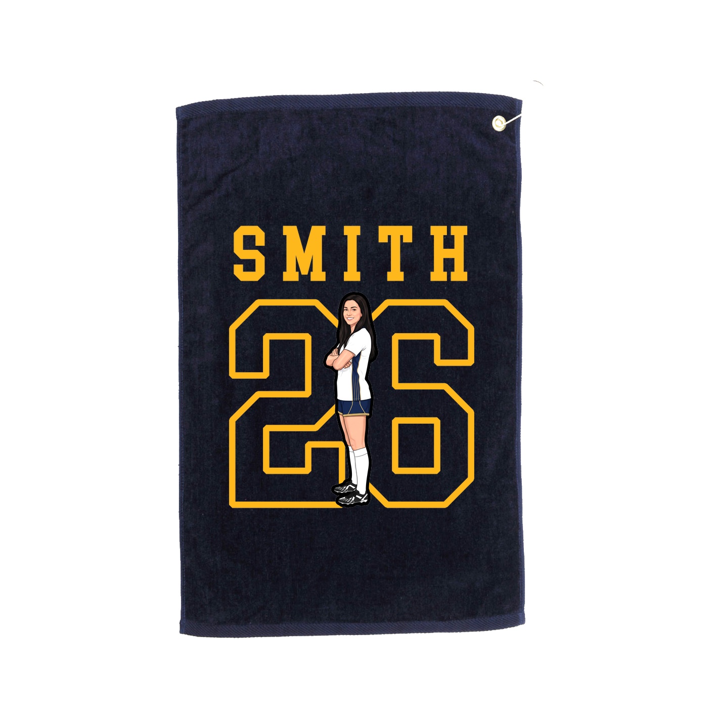 Golf Towel — Shirsey in Navy