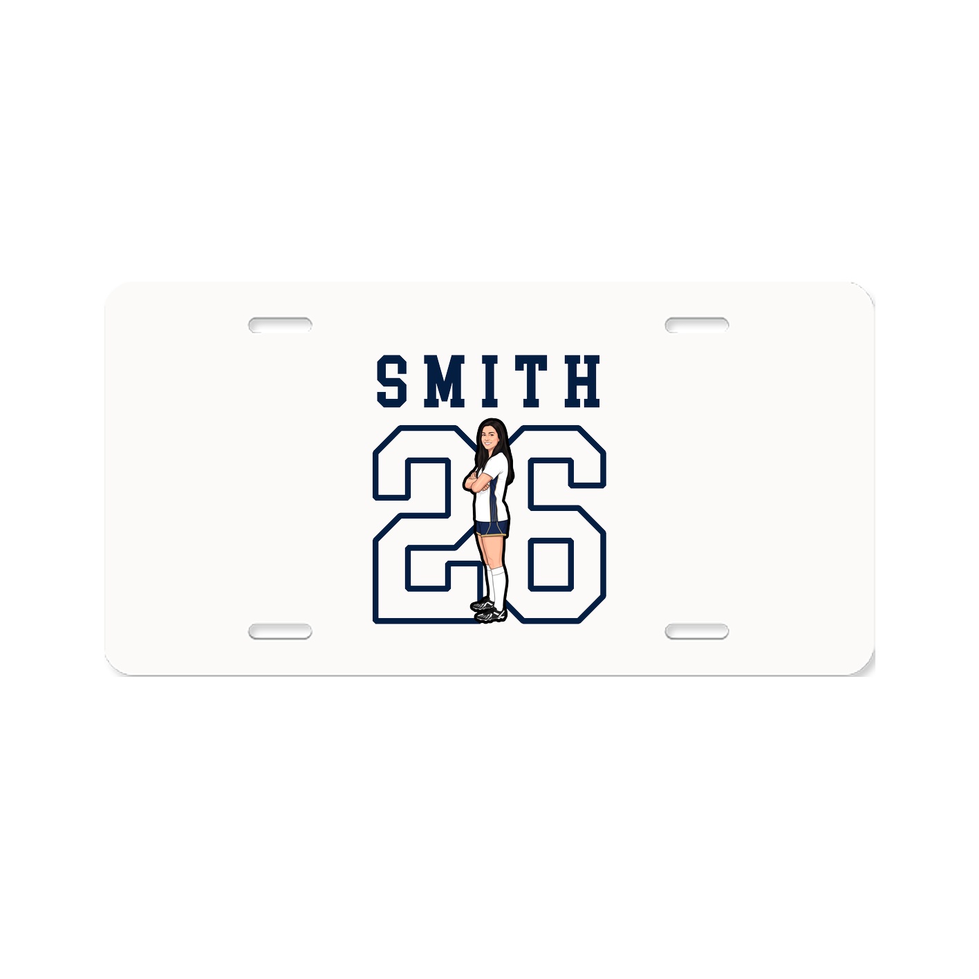 License Plate — Shirsey in Classic