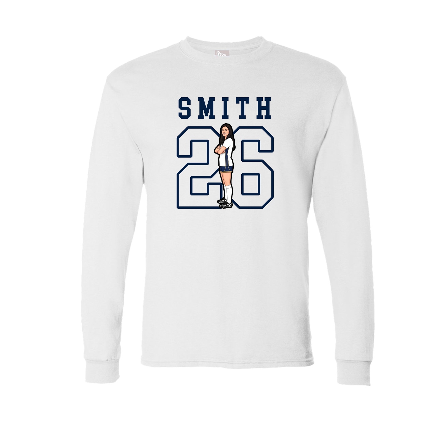Long Sleeve Tee — Shirsey in White