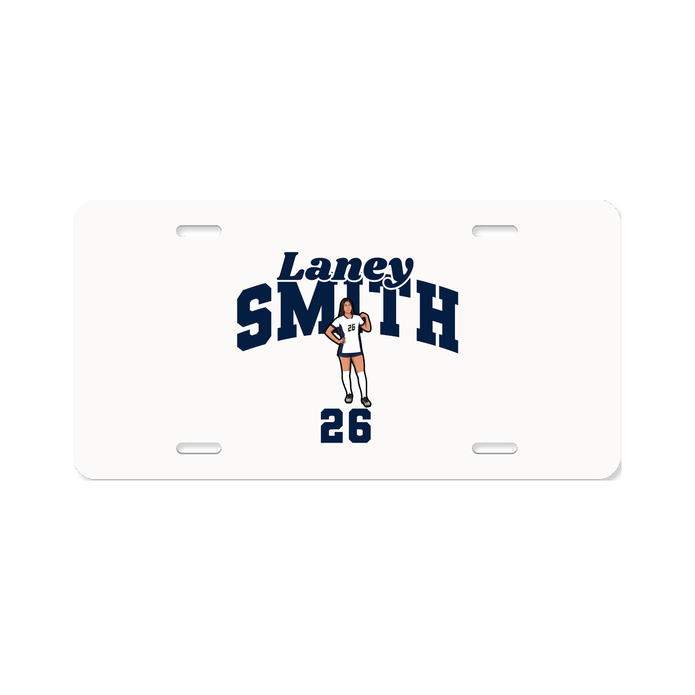 License Plate — Signature Arch in Classic
