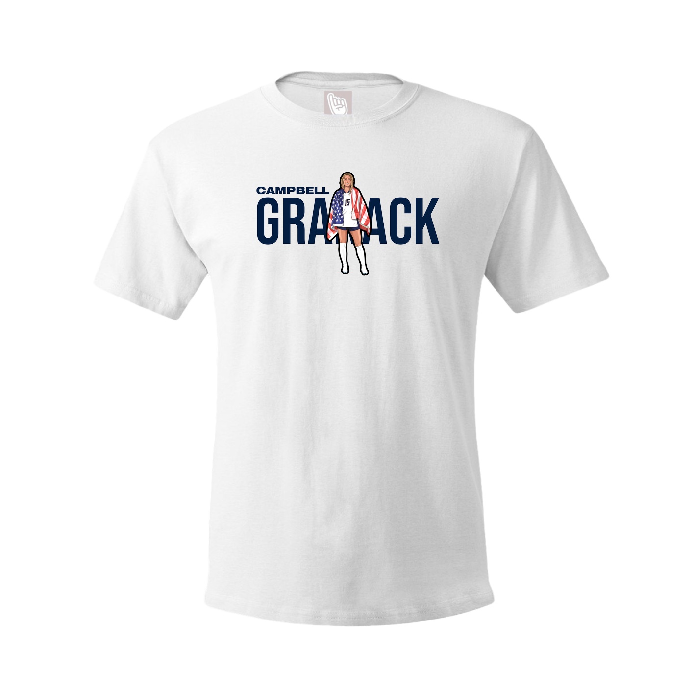 Tee — Player Name in White