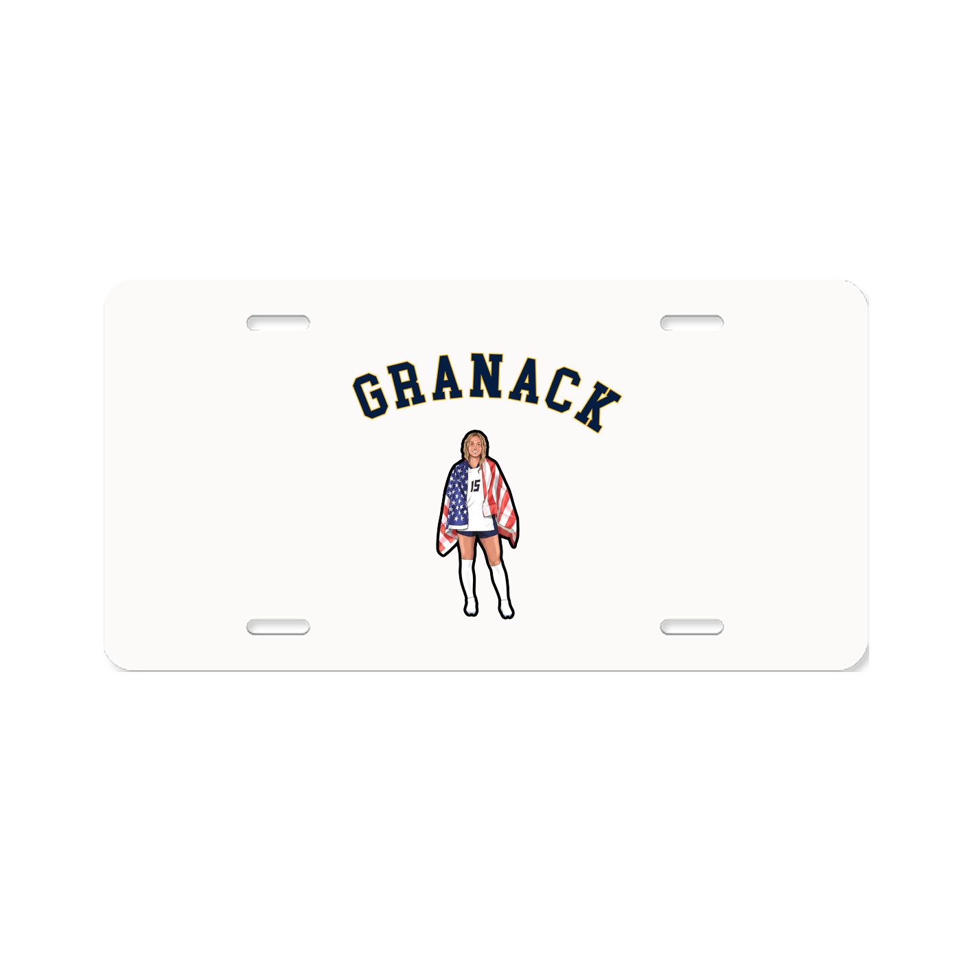 License Plate — Shirsey Arch in Classic