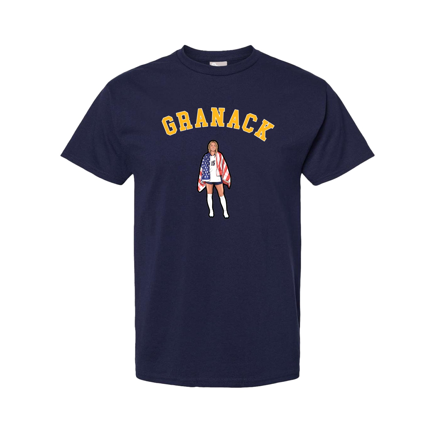 Youth Tee — Shirsey Arch in Navy