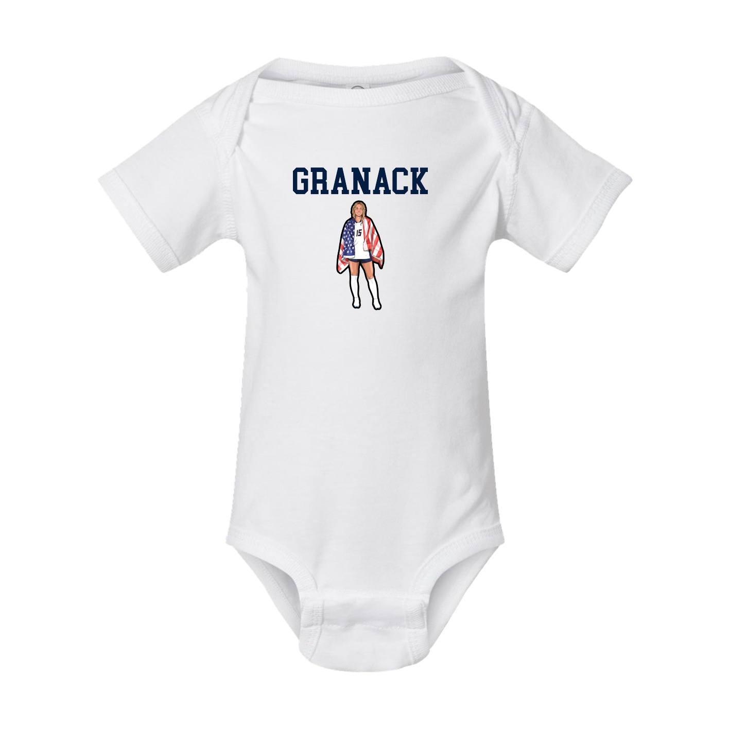 Baby Onesie — Shirsey in White